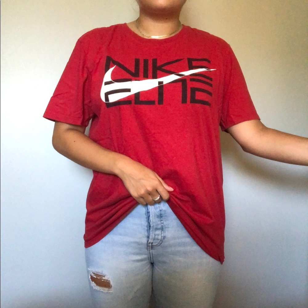 Red Nike Elite T-Shirt